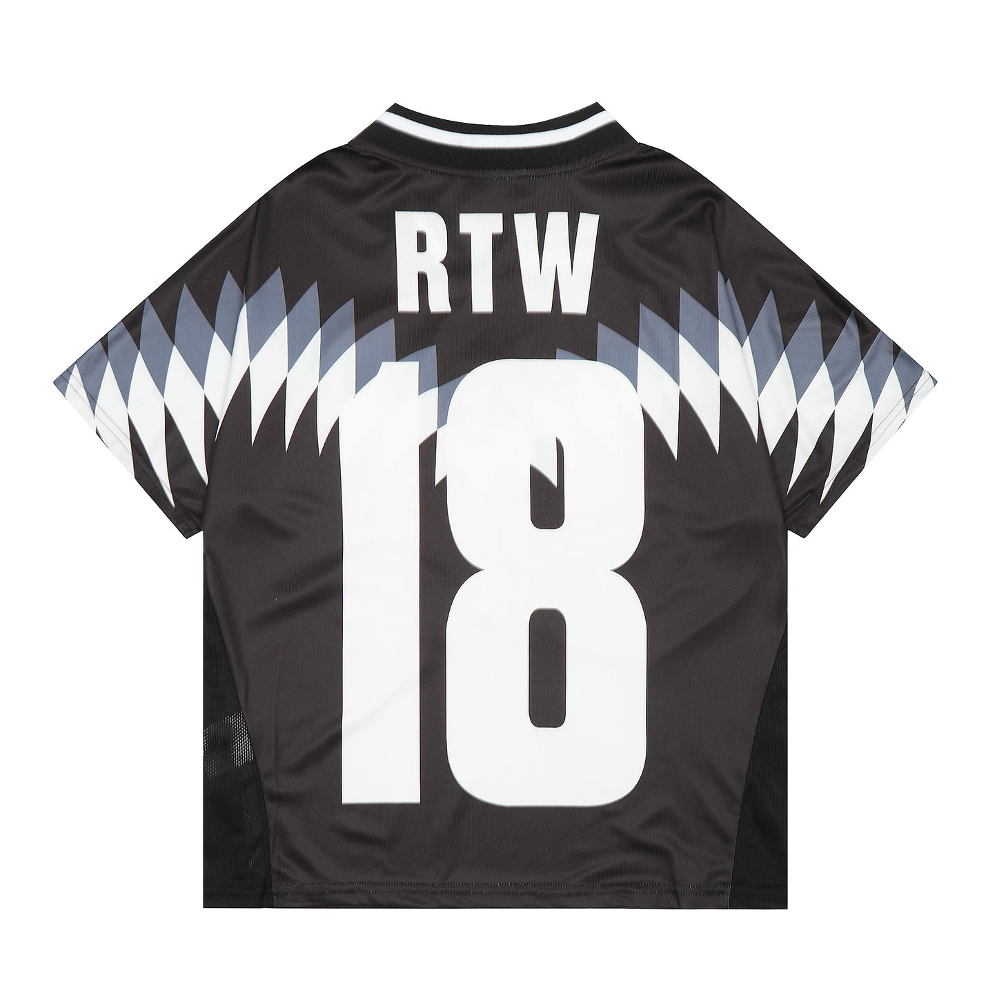 Corteiz - Club RTW Fotballtrøye - Sort/Hvit