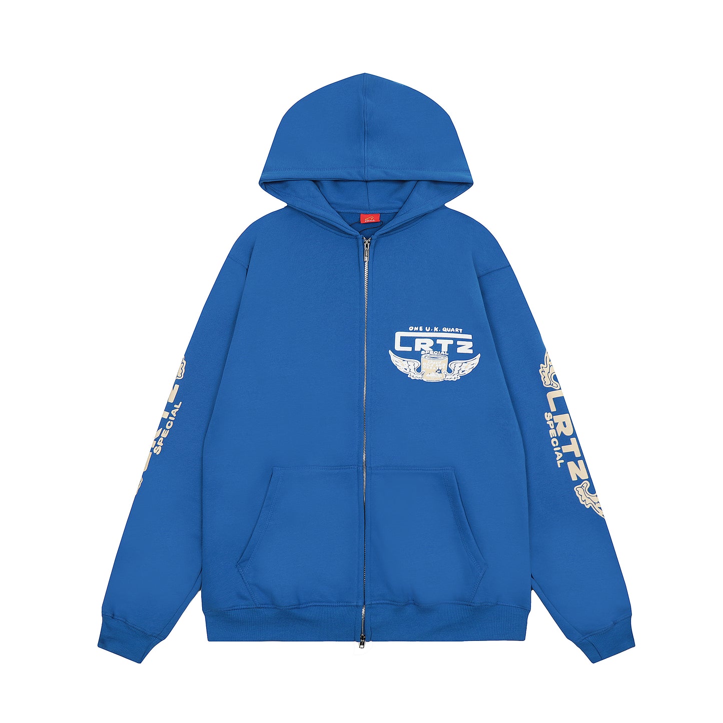 Corteiz - Gasolina Double Zip Hoodie - Blå