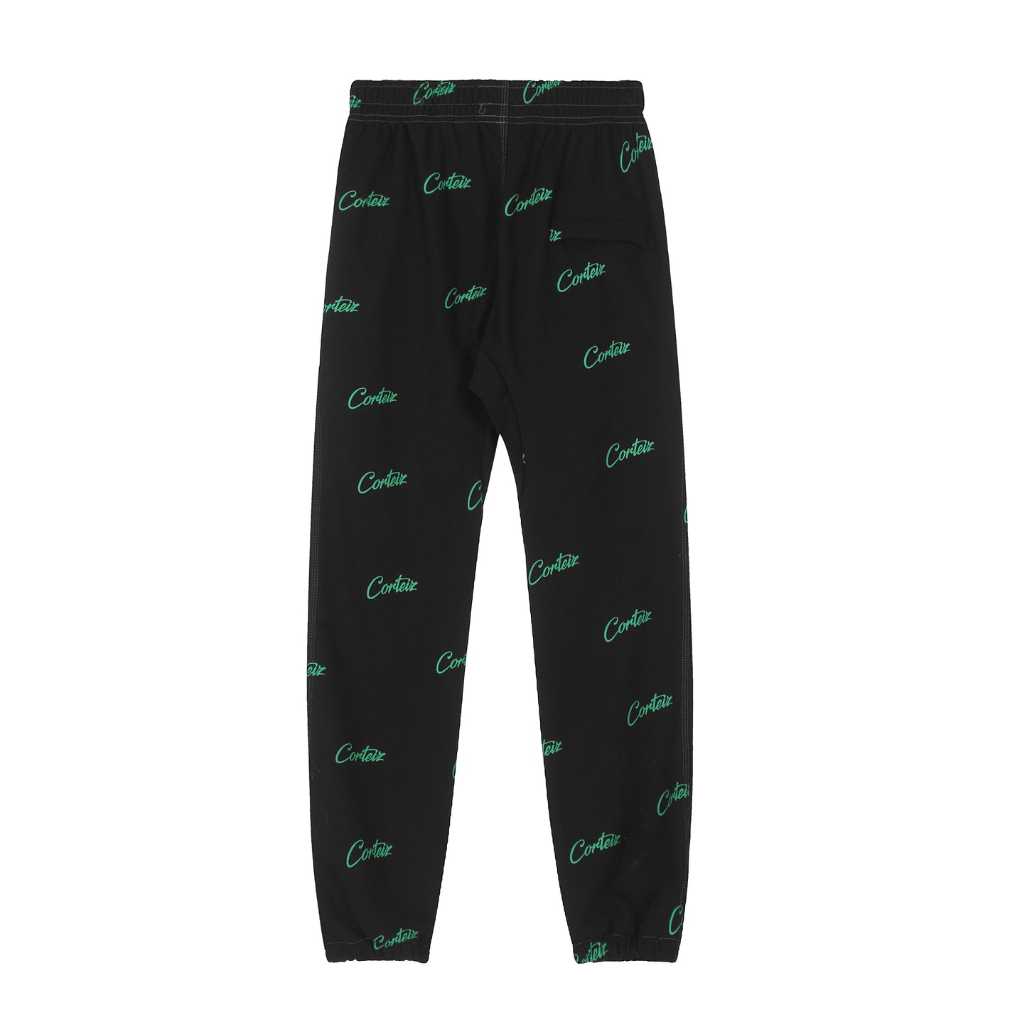 Corteiz - Joggebukse med All Over Print - Sort/Grønn