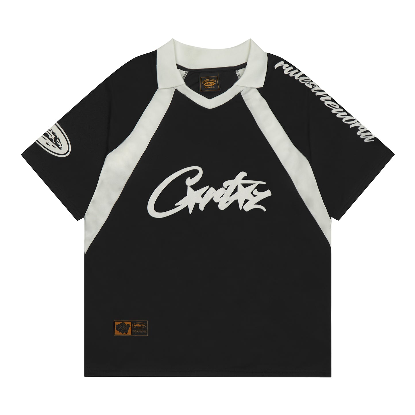 Corteiz - Allstarz Fotballtrøye - Sort/Hvit