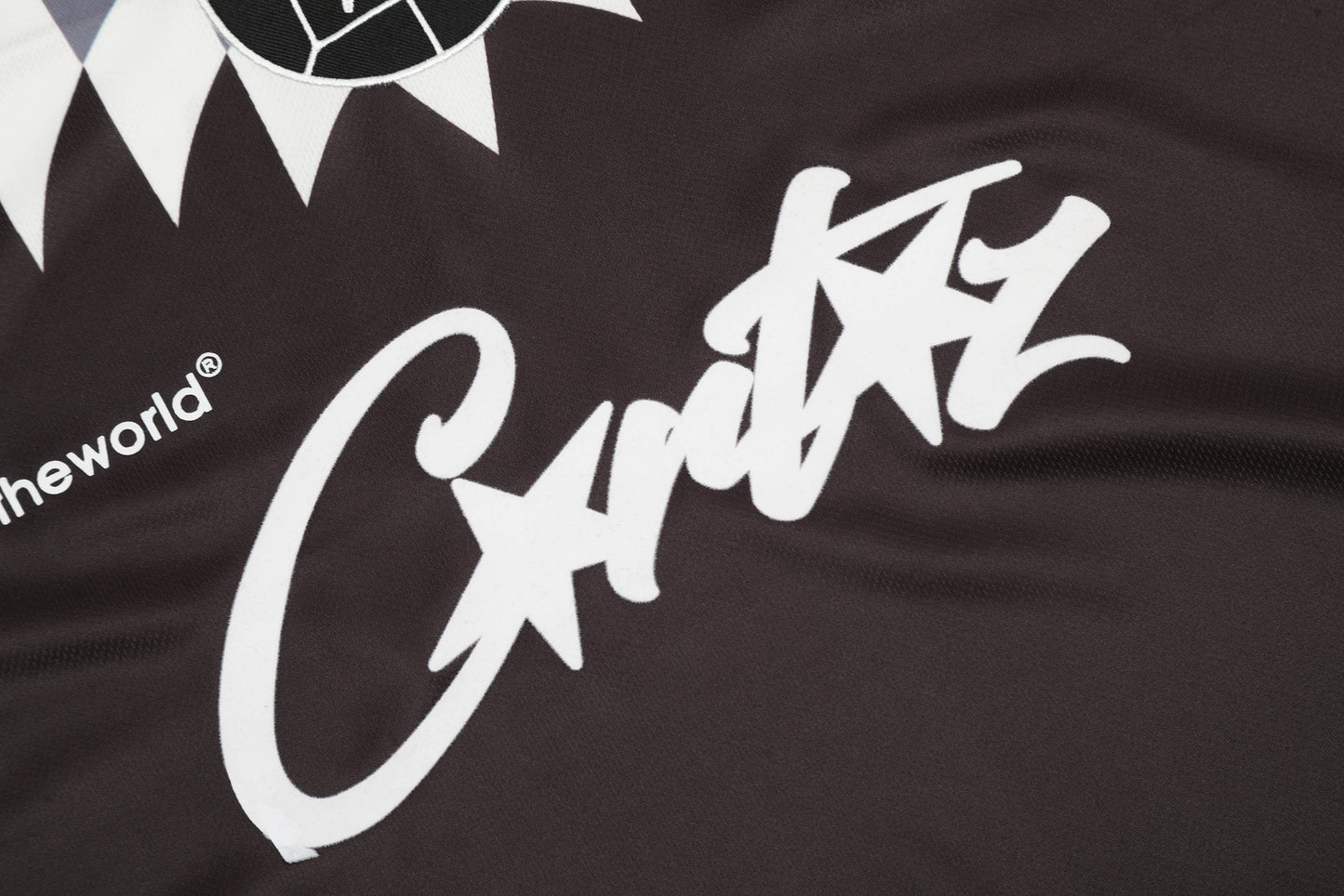 Corteiz - Club RTW Fotballtrøye - Sort/Hvit