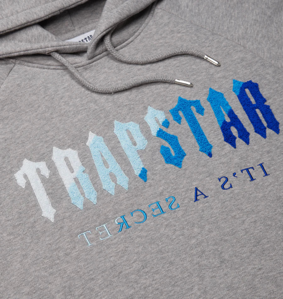 TRAPSTAR - Chenille Decoded Tracksuit - Grå Ice Flavours 2.0