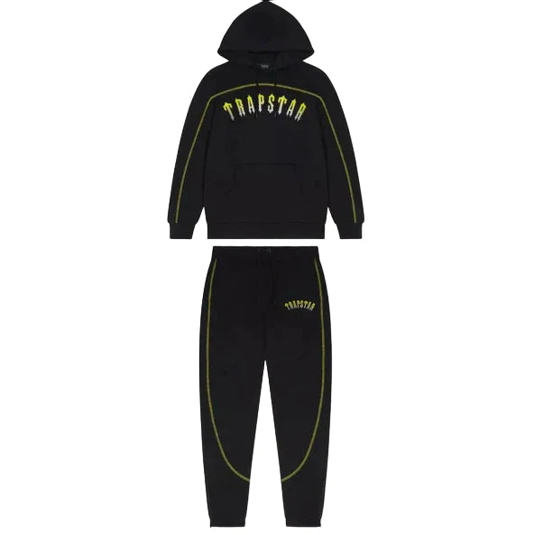 TRAPSTAR - Irongate Arch Chenille - Sort/Gul