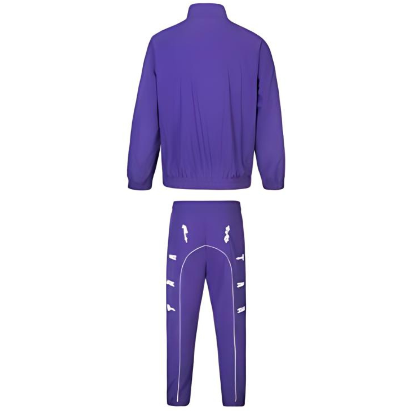 TRAPSTAR - Irongate Shellsuit Lilla/Hvit