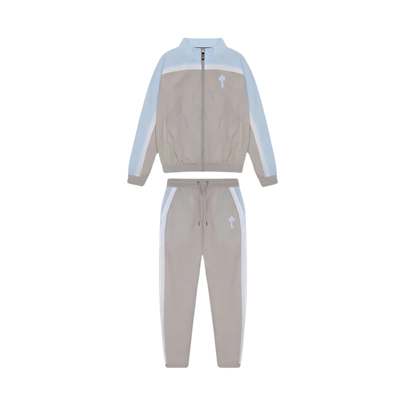TRAPSTAR - Irongate Shellsuit Grå/Cashmere blå