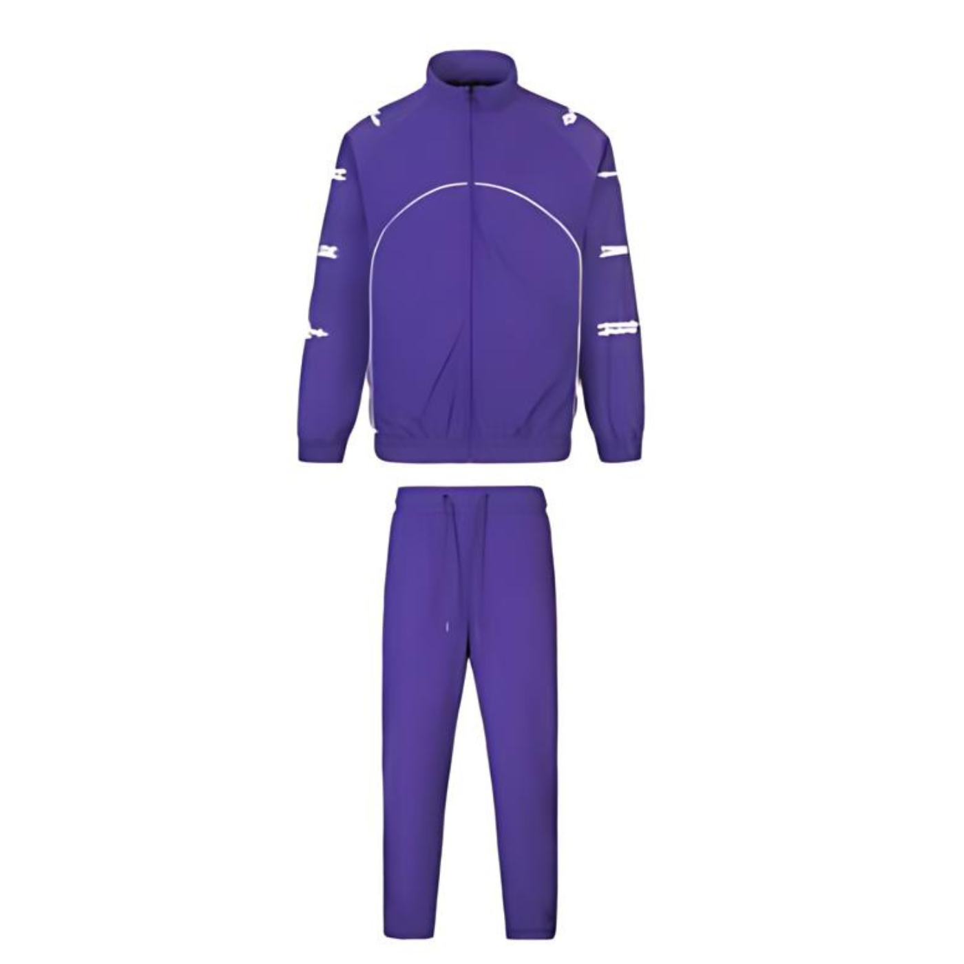 TRAPSTAR - Irongate Shellsuit Lilla/Hvit