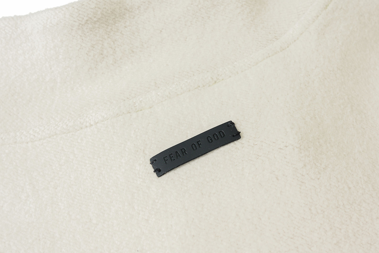 NIKE - Fear of God Polar Fleece Half Zipper - Hvit