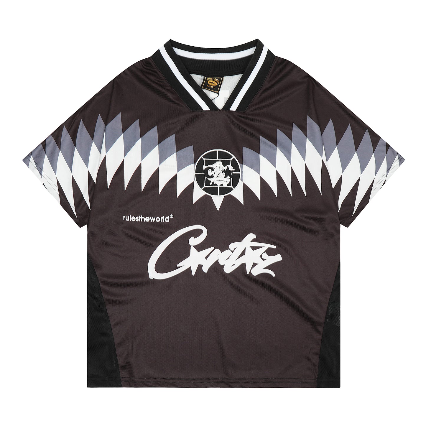 Corteiz - Club RTW Fotballtrøye - Sort/Hvit