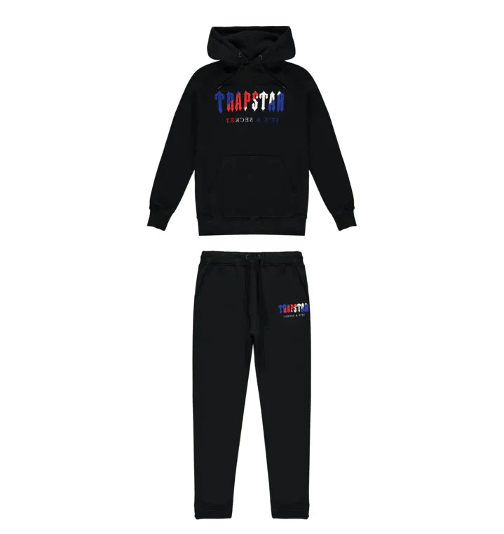 TRAPSTAR - Chenille Decoded Tracksuit - Sort Ice Flavours 1.0