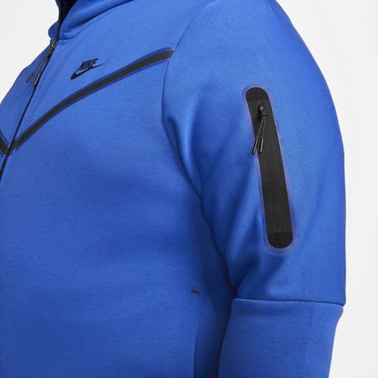 NIKE - Hettegenser NSW Tech Fleece Blå