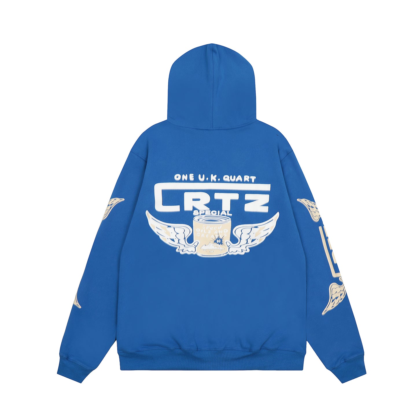 Corteiz -  Gasolina Double Zip Hoodie - Blå