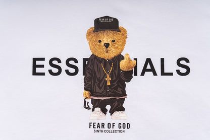 NIKE - Fear of God Essentials Bear - Hvit