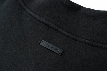 NIKE - Fear of God Fleece Half Zipper -  Sort