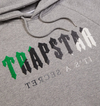 TRAPSTAR - Irongate Arch Chenille Tracksuit - Grå/Grønn