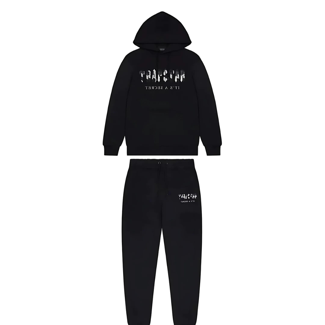 TRAPSTAR - Chenille Decoded Tracksuit - Sort