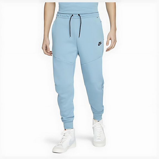 NIKE - Joggebukse NSW Tech Fleece Blå/Hvit/Grå