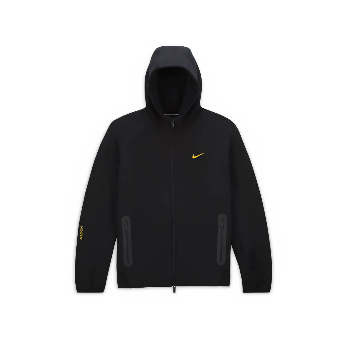 Nike x Nocta Tech Fleece - Zip-Up Genser - Sort