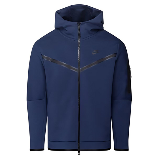 NIKE - Nike Hettegenser NSW Tech Fleece Navy