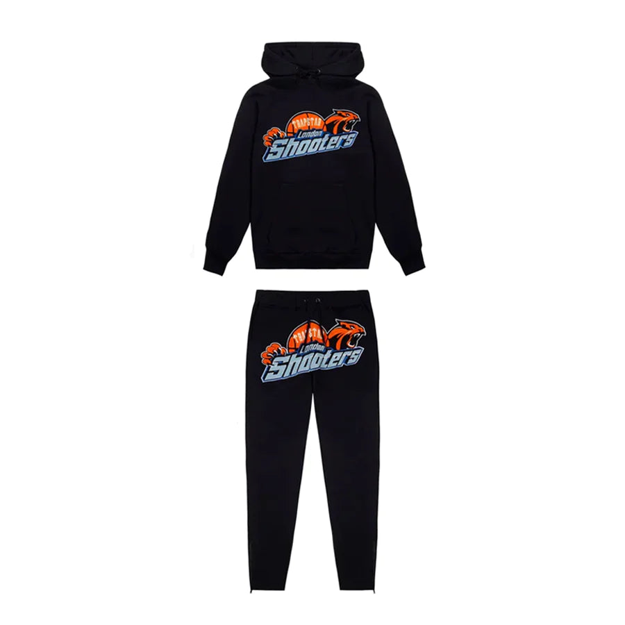 TRAPSTAR - Shooters Tracksuit - Sort/Oransje