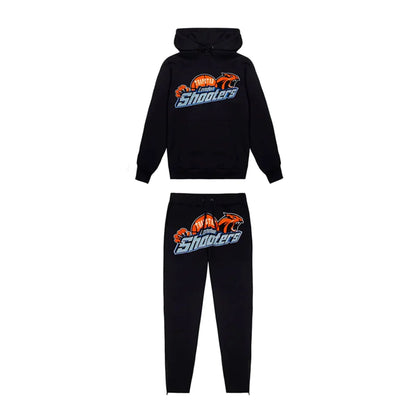 TRAPSTAR - Shooters Tracksuit - Sort/Oransje