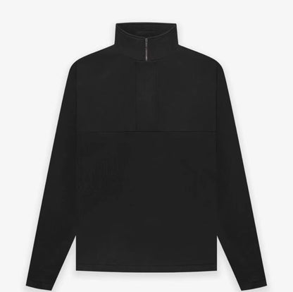 NIKE - Fear of God Fleece Half Zipper -  Sort