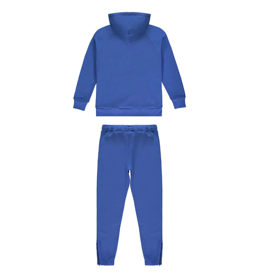 TRAPSTAR - Chenille Decoded Tracksuit - Dazzling Blå/Hvit