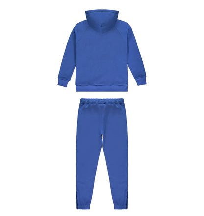 TRAPSTAR - Chenille Decoded Tracksuit - Dazzling Blå/Hvit