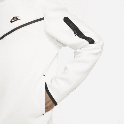 NIKE - Hettegenser NSW Tech Fleece Hvit