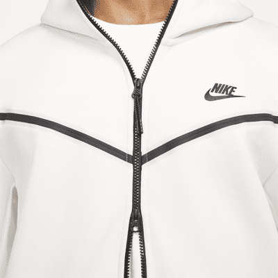 NIKE - Hettegenser NSW Tech Fleece Hvit