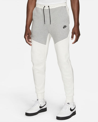 NIKE - Joggebukse NSW Tech Fleece Hvit/Grå/Grønn